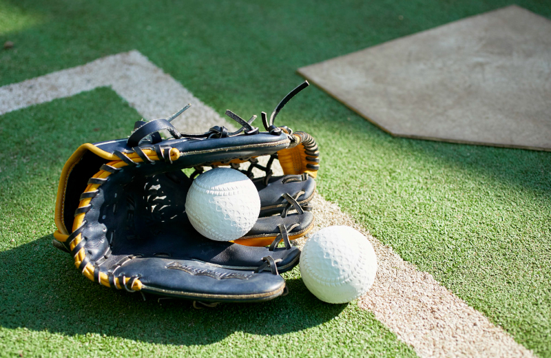 パワーランド バッティングセンターの様子