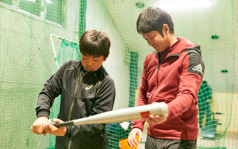 パワーランド バッティングスクールの様子