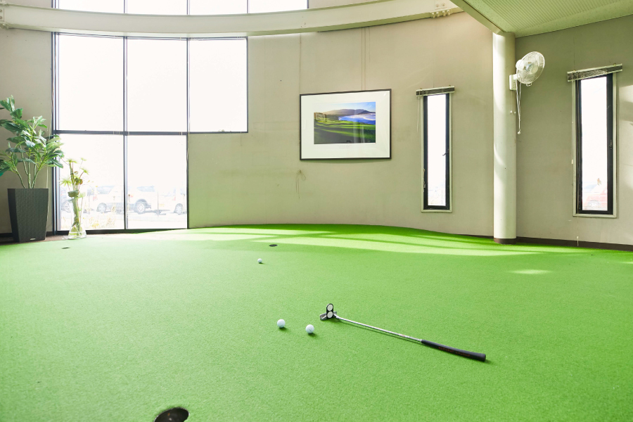 パター練習場
